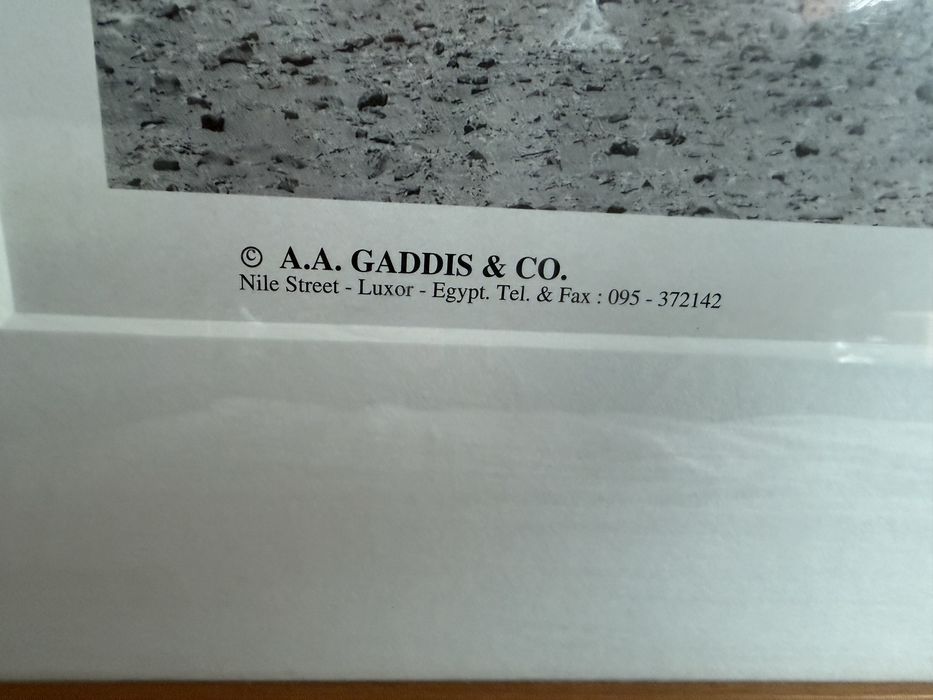 Пирамидите в Гиза - снимка в рамка