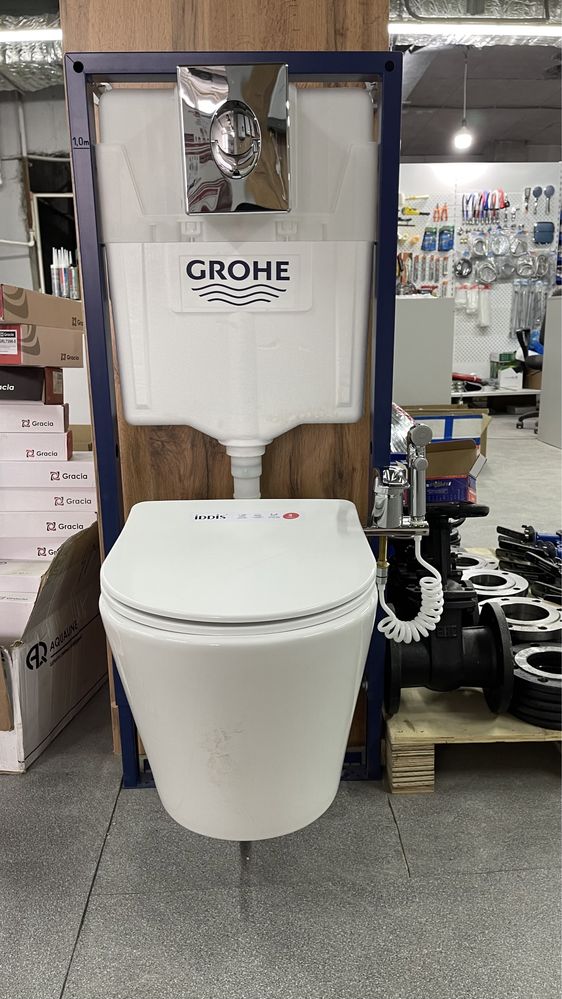 Инсталяция Grohe