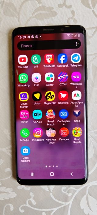Samsung S9 plus. Полностью в рабочем состоянии.