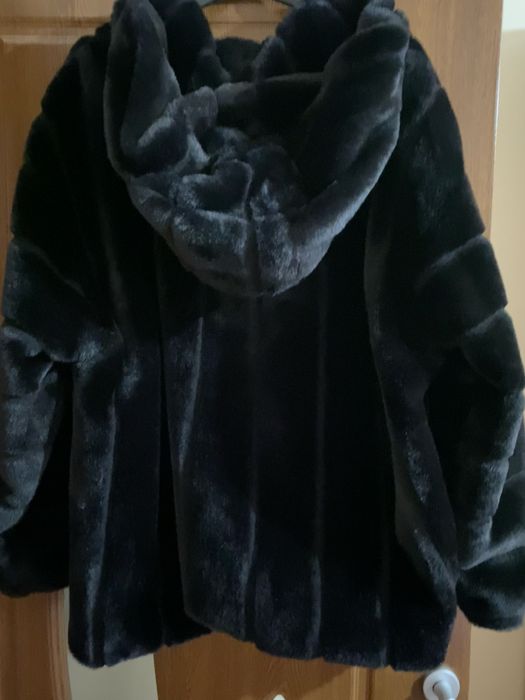 Haină de blană nou 4XL