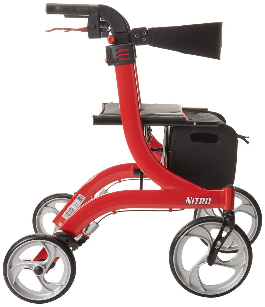 driver nitro rollator ходунки usa color red