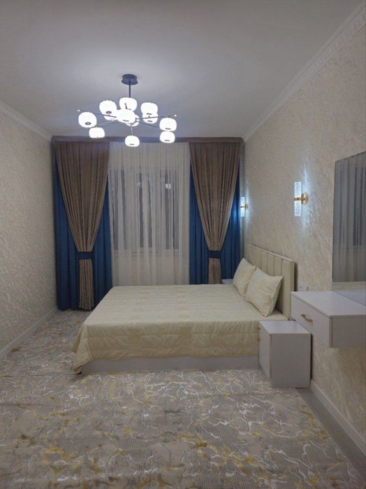 х Чиланзар 8 квартал 3/3/4 Орт.РОВД,Обш:65м2,Евро Ремонт