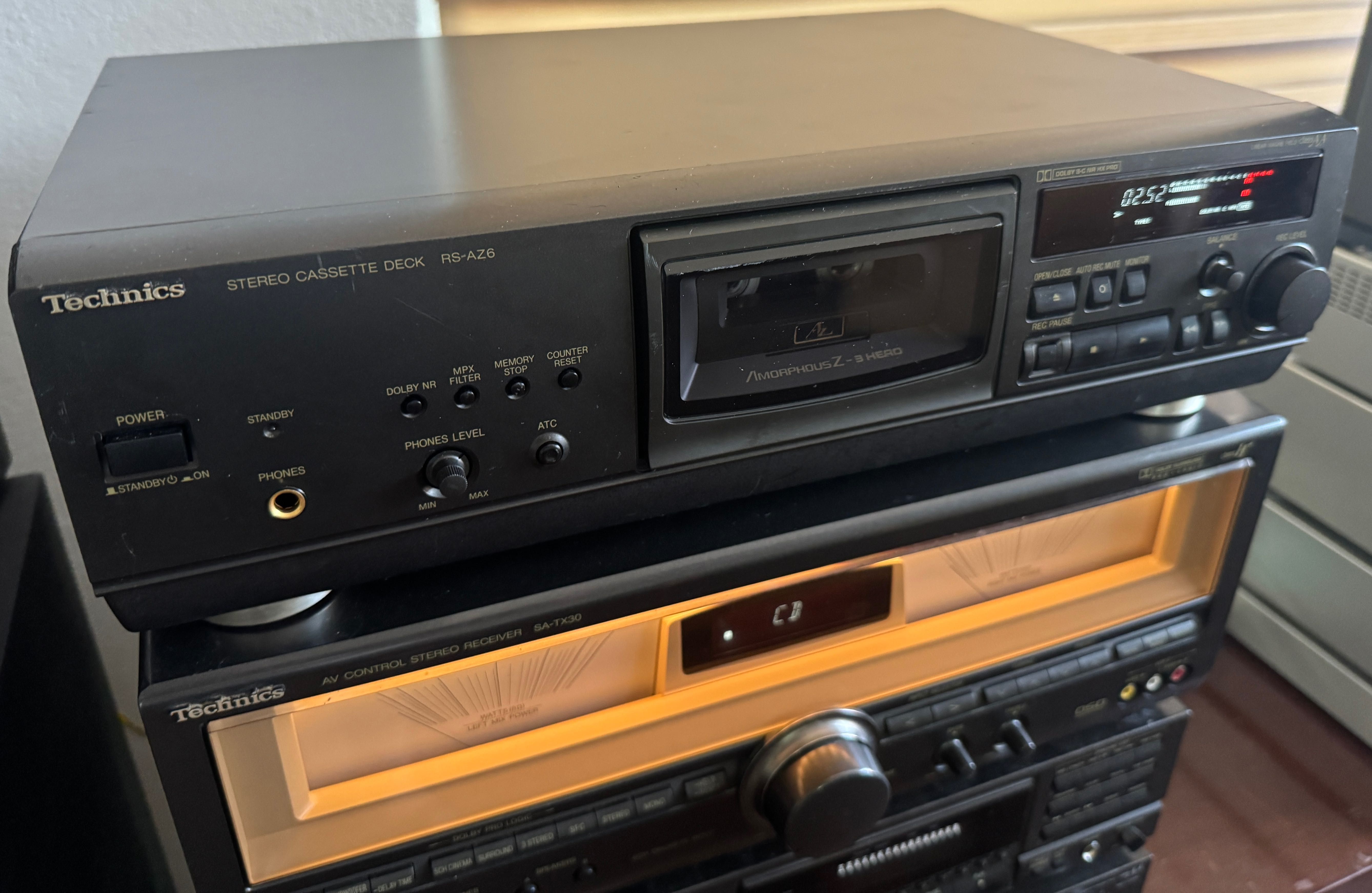 Technics AZ 6 casetofon deck 3 capete