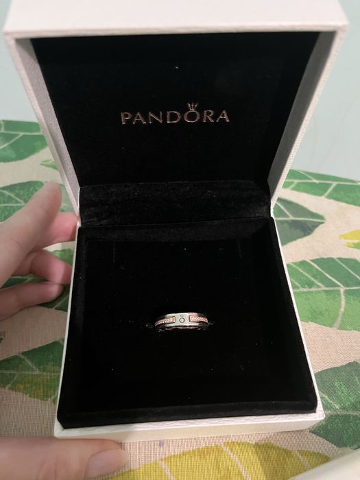 Кольцо pandora с коробкой