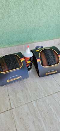 Continental 29x2.2 RaceKing+CrossKing blackchilli TR+200ml Fakir LTX