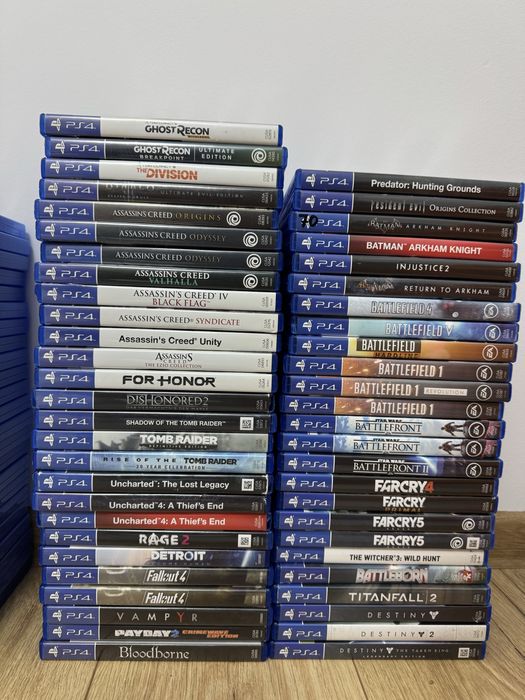 Pachet jocuri playstation4 lot jocuri playstation5