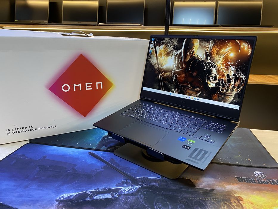 !!!МОЩНЫЙ!!! Игровой Ноутбук HP Omen Gaming 16 Core i5-13420H! RTX4050