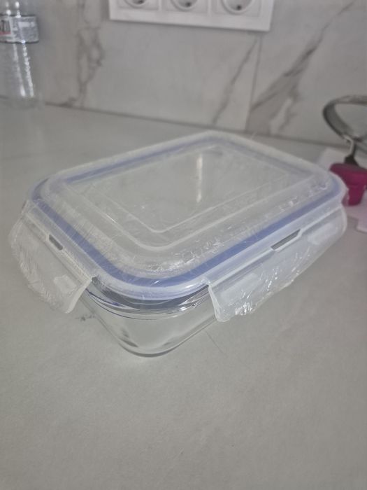 Контейнер новый, стеклянный