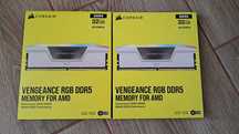 Memorie Corsair Vengeance RGB White 32GB DDR5 6000MHz CL36 Dual