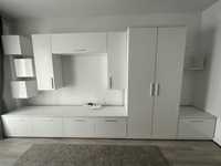 Vand mobila alba living