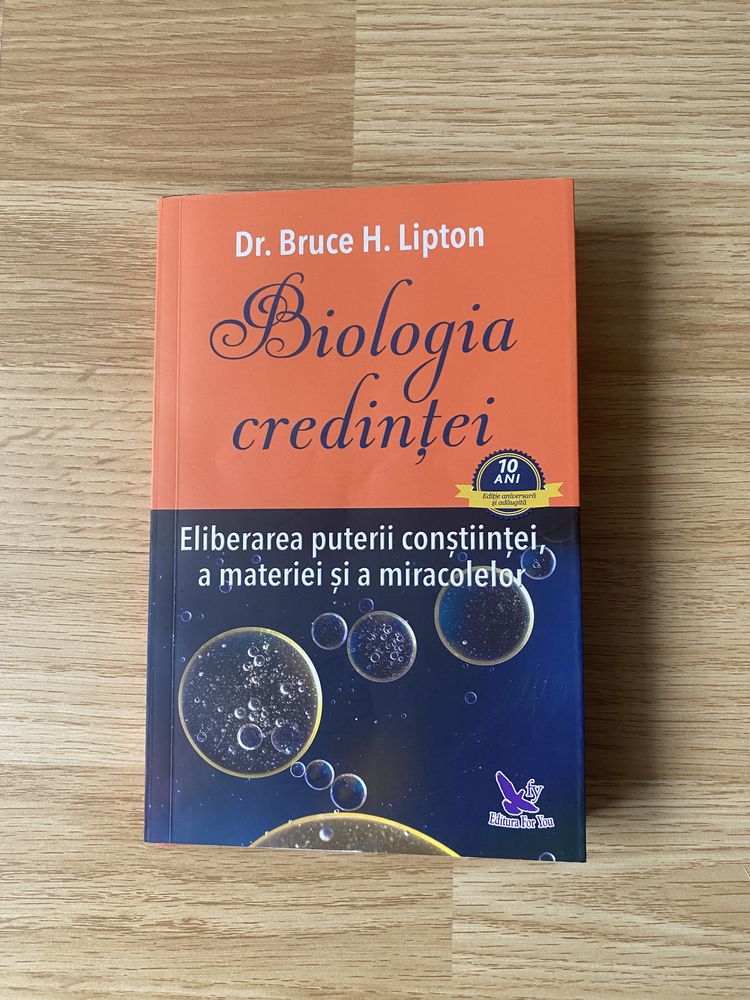 Carte NOUA Bruce Lipton - Biologia Credintei