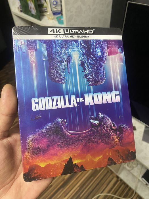 Blu-ray Godzilla vs. Kong 4K+2D steelbook
