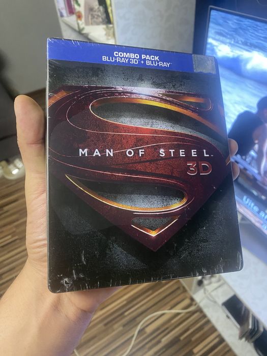 Blu-ray Superman Man of Steel 3D+2D steelbook
