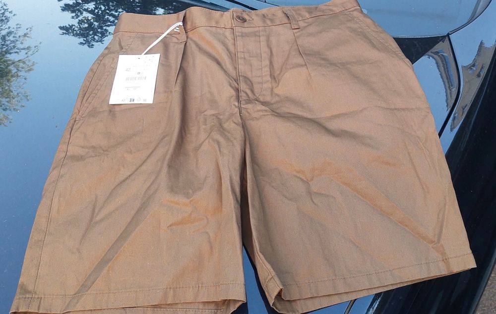 Pantalonii bumbac satinat