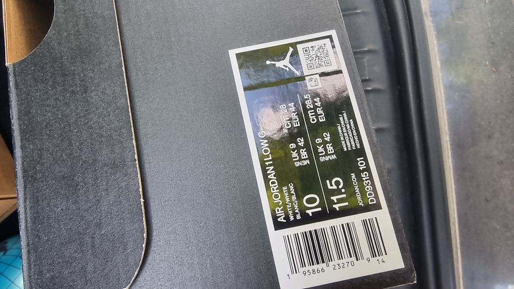 Air Jordan Low Golf triple white