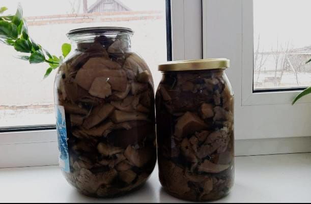 Маринованные грибы-вешанка