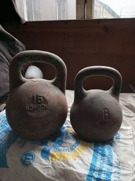 Гиря спортивная, гиря калибровочная