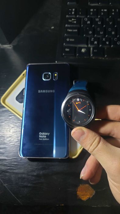 Samsung note 7 + samsung watch gear s2 bonus