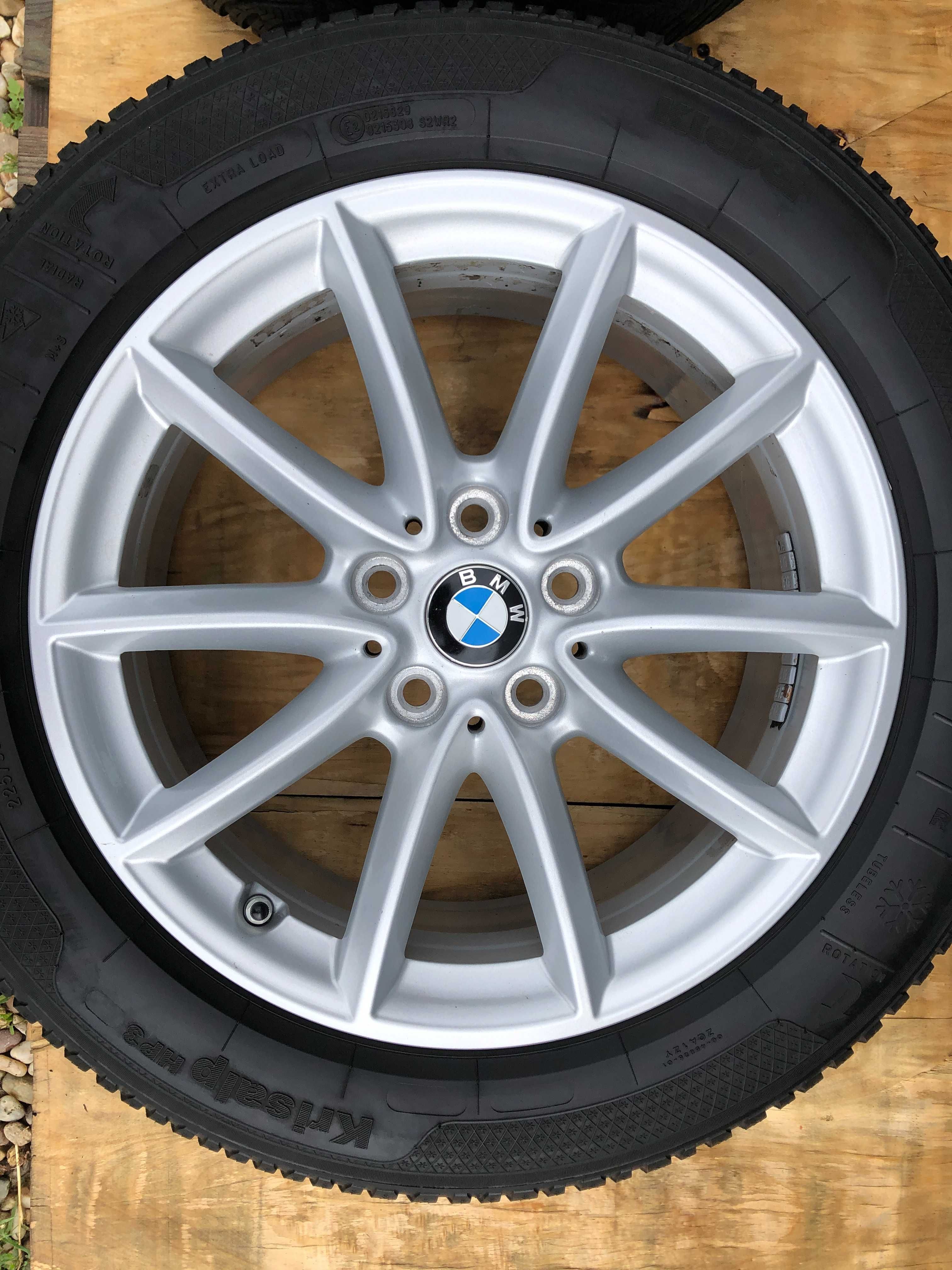 Jante Bmw 17 inch cu anvelope iarna Kleber 225 55 R17 X1 X2 F39 F48