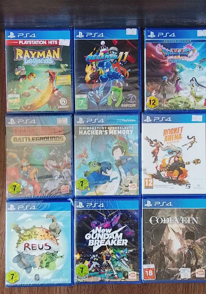 Playstation 4га очилмаган янги дисклар сотамиз нархи 20$