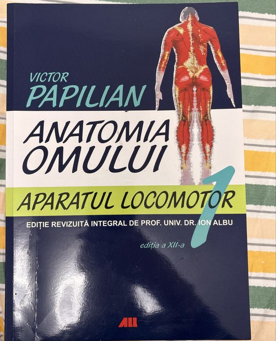 Atlas anatomie Victor Papilian, volumul 1+2