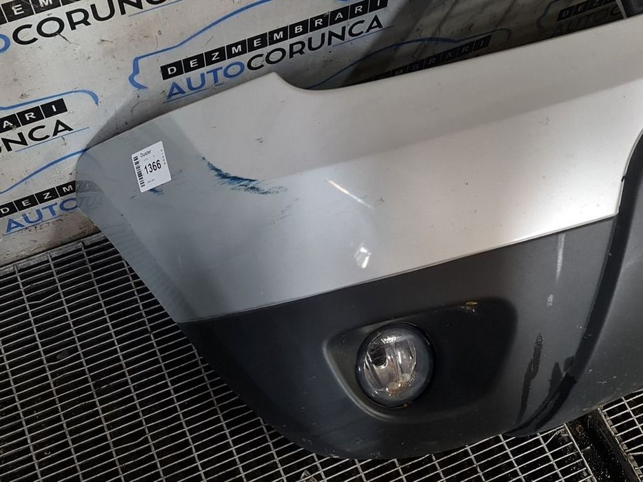 Bara fata Dacia Duster 2014 - 2017 Grey Tek23 (1366) model fara spalatoare far