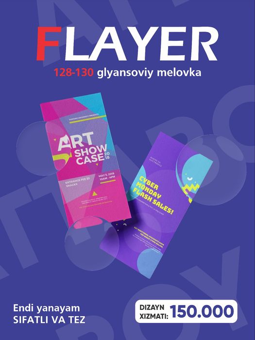 Flayer | Флаер | tayyorlab beramiz