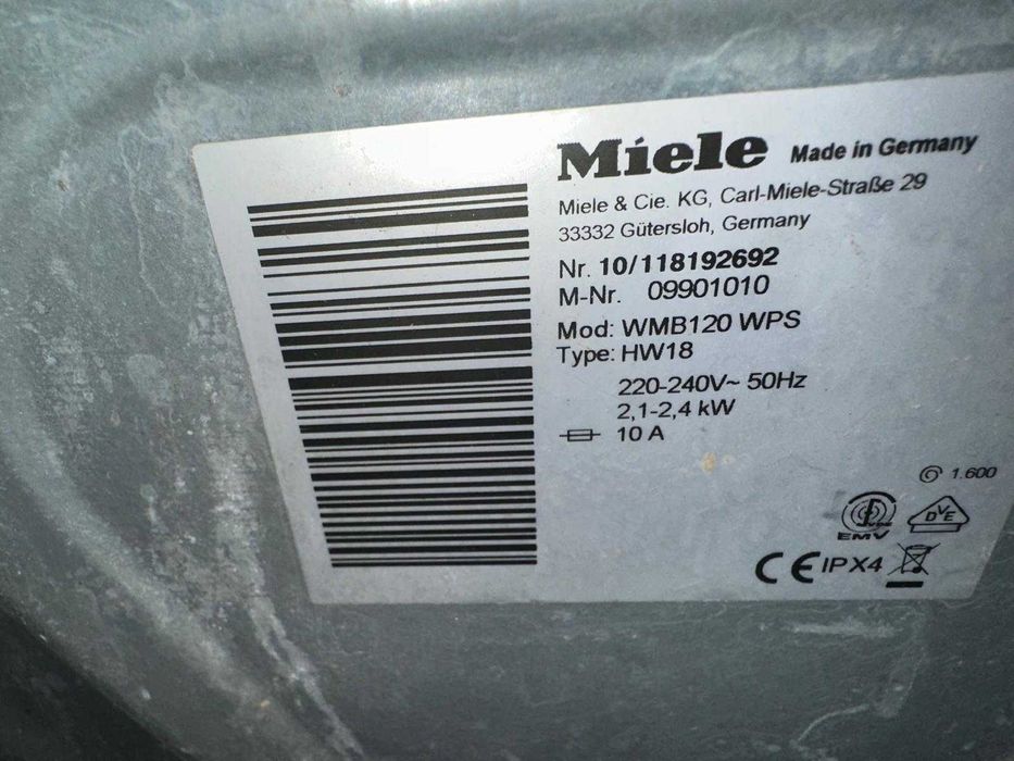 Masina de spalat rufe MIELE