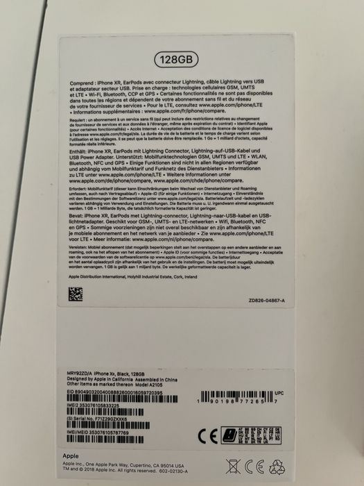 Iphone XR 128gb Negru