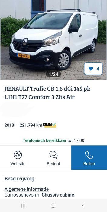 Renault Trafic 2018