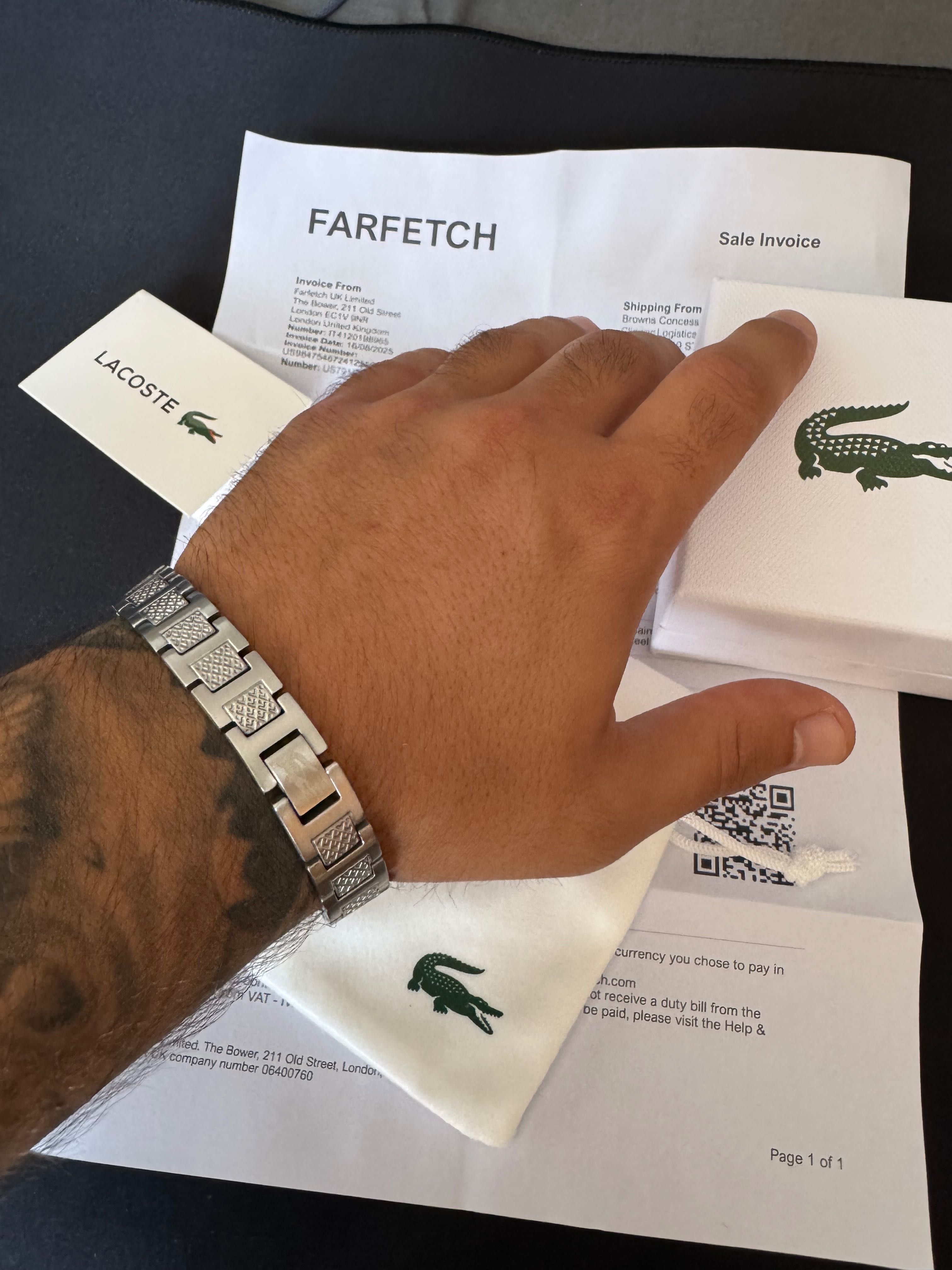 Гривна Lacoste Monogram