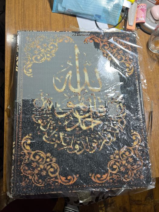 Готовая собранная алмазная мозайка