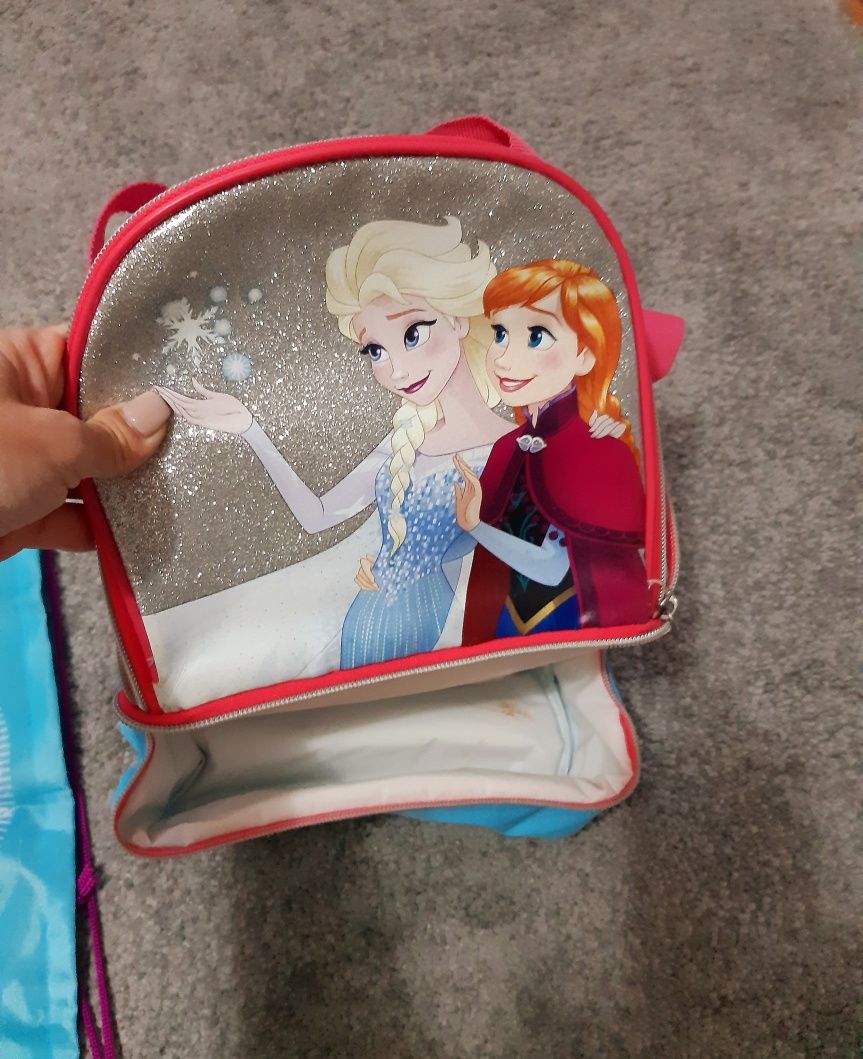 Gentuta Disney Frozen cu 2 compartimente