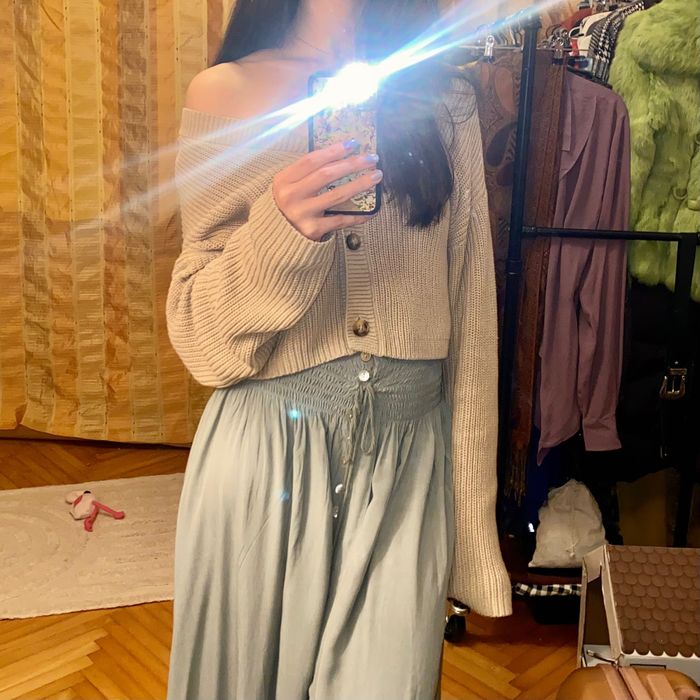 Pulover cardigan oversized Tezenis