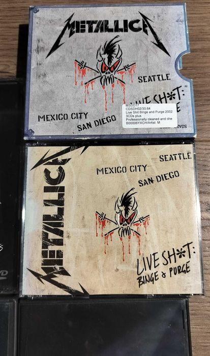 Lot Metallica / Megadeth DVD / CD Thrash Metal Live