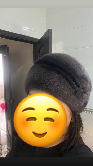 Красивая Норковая шапка. Новая