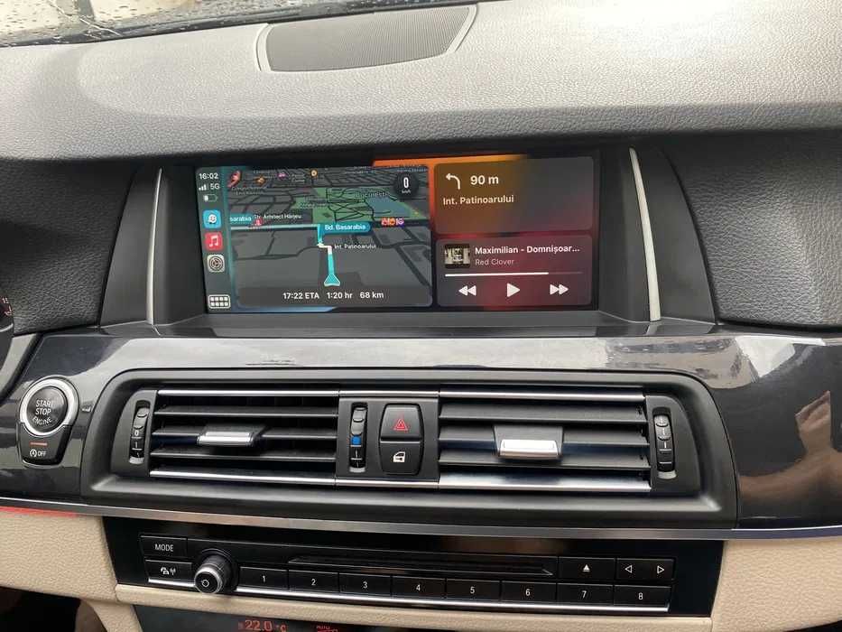 Carplay Android Auto BMW CIC E90 Seria 5 F10 E60 Seria 7 X5 X6 X1 X3