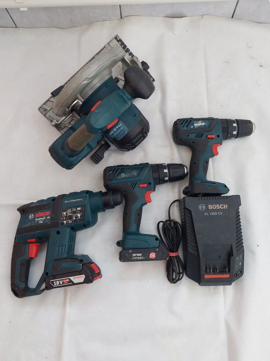 Set scule profesionale bosch cu acumulatori