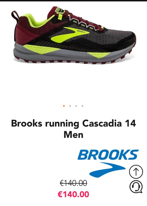 Маратонки BROOKS CASCADIA 14 .Номер 40.5