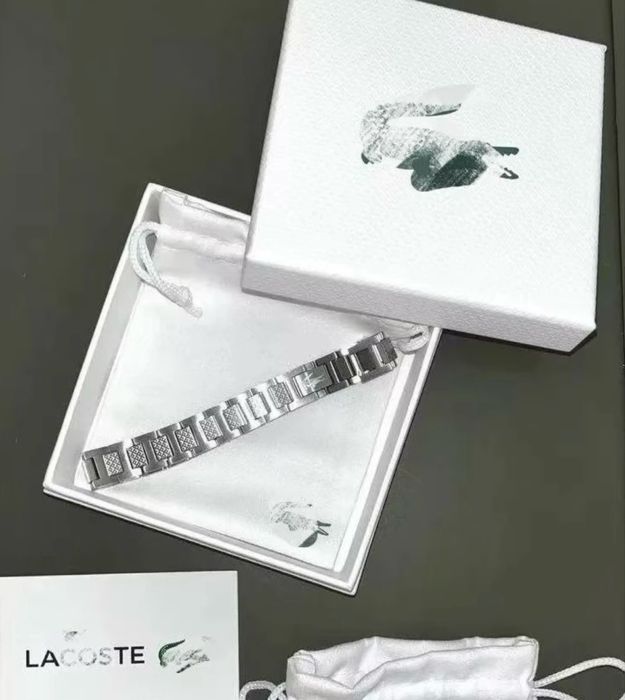Мужской браслет Lacoste, премиум качество, регулируемый