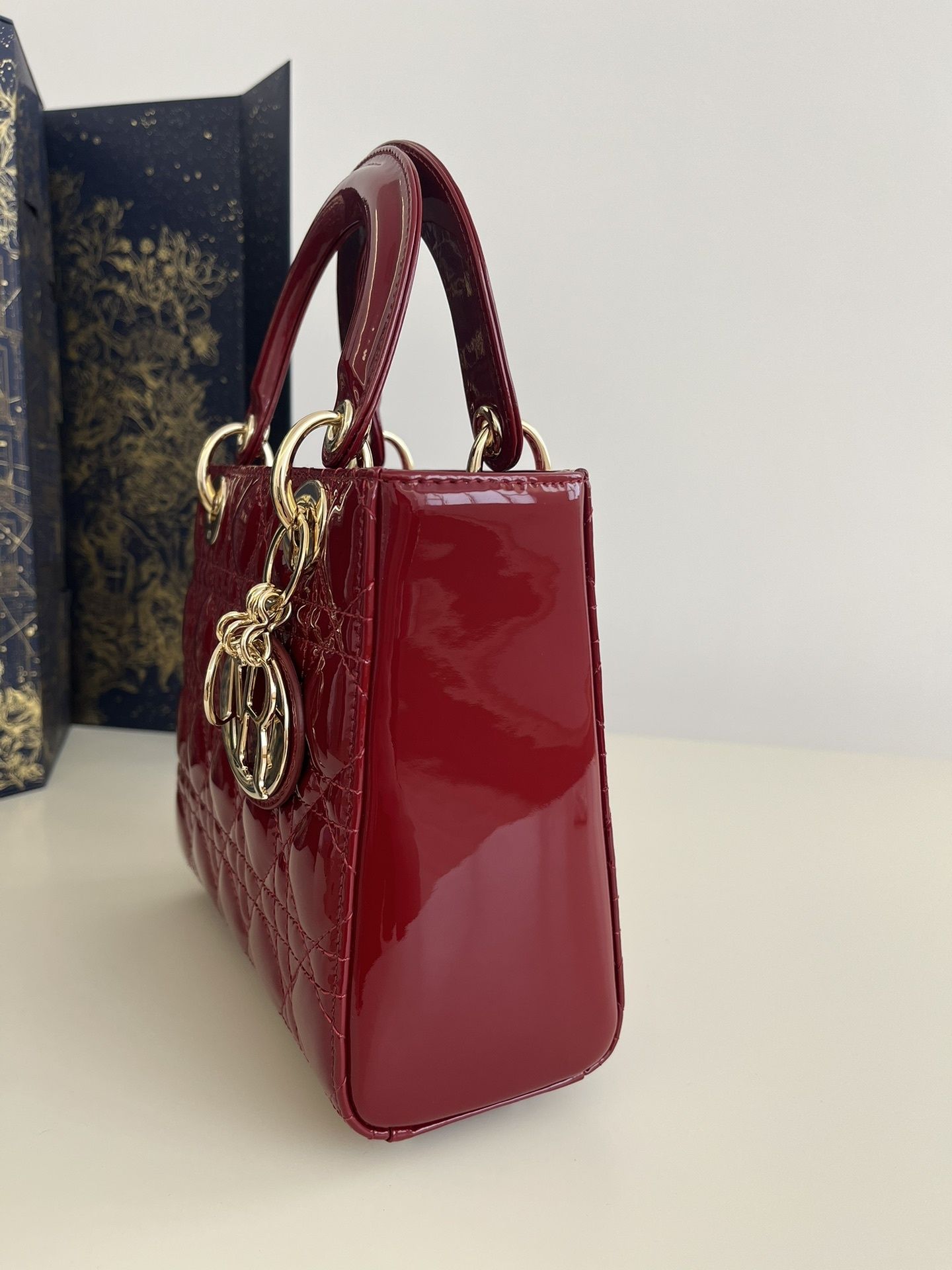 Geanta Christian Dior Lady 17/20cm, tip Premium