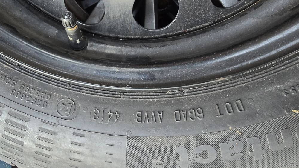 Roata rezerva logan 4x100 Anvelopa 185 65 r15 sandero dacia