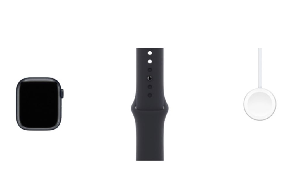 Apple Watch Series 8, 41mm Midnight Aluminium