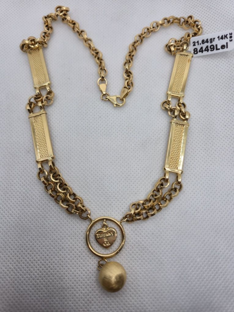 Lanț aur 14k 21.64 gr lungime 56cm
