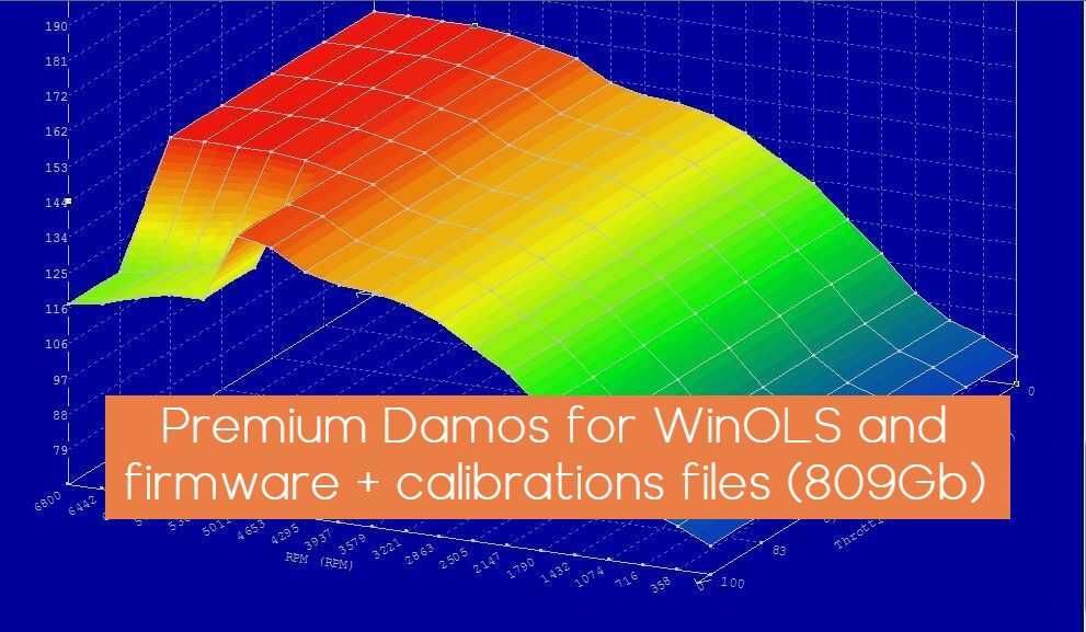 Damos 800GB файлове за WinOLS.