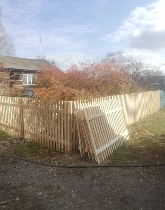 Штакетник от 2500тг сосновый заборы