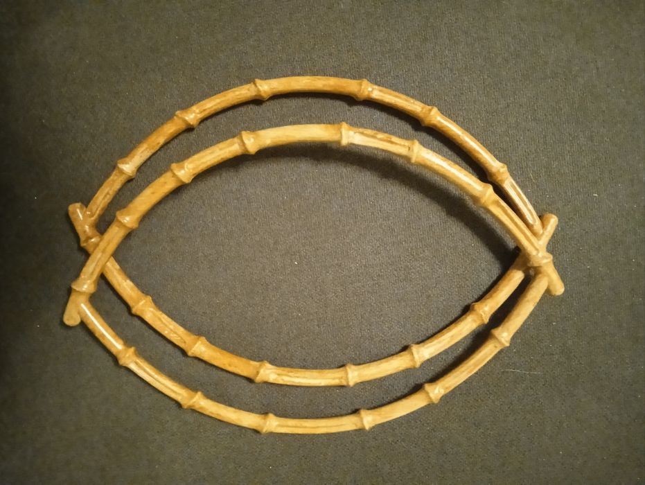 Деревянные ручки для вязанной сумки