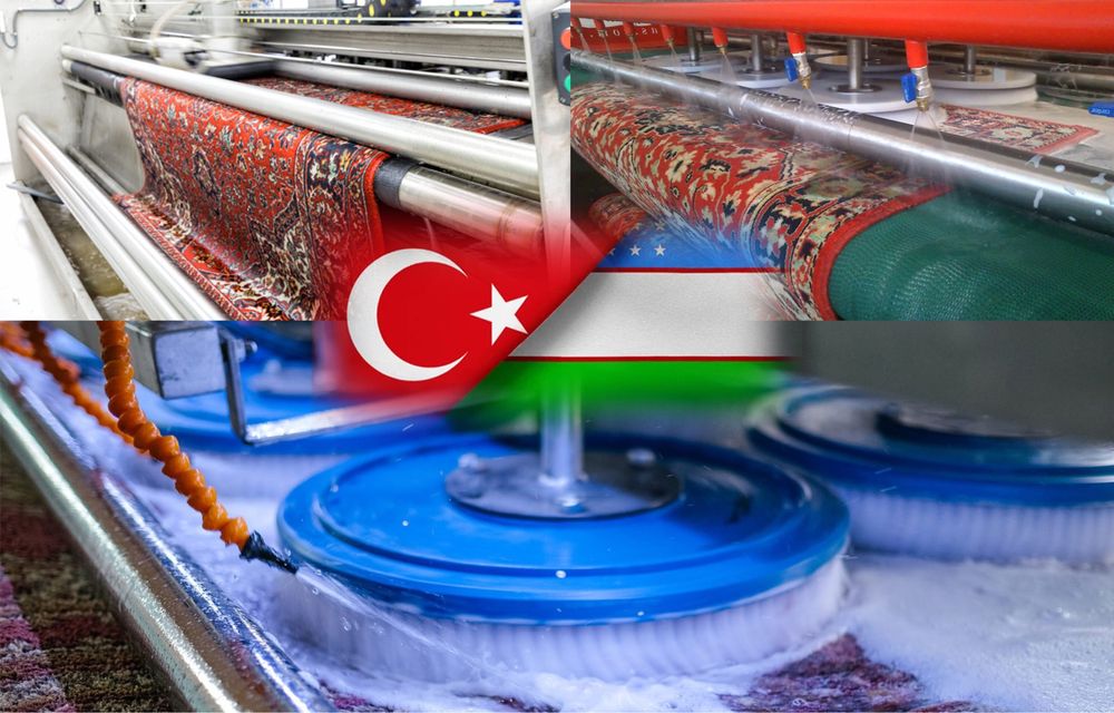 Gilam yuvish hizmati.