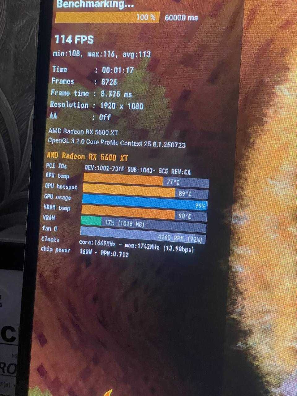 Asus Tuf AMD Radeon RX 5600 XT 6GB GDDR6