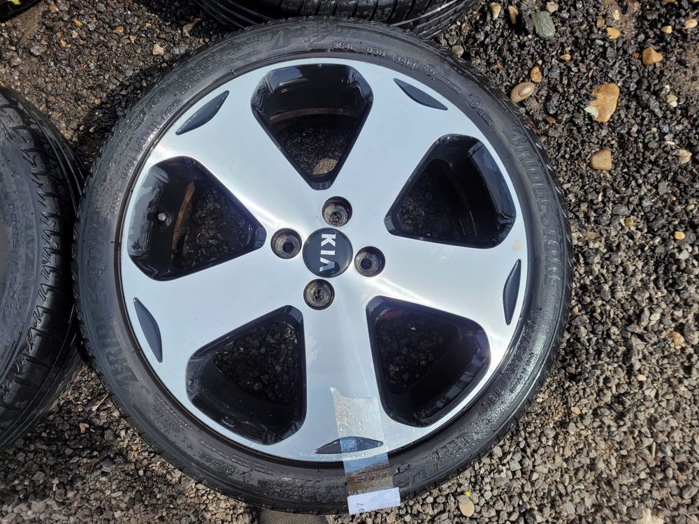 Jante aliaj KIA R17/ Anvelope 205/45/17 VARĂ